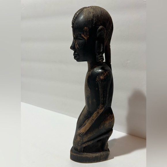 Vintage East Africa Statue Afri-Craft Inc produced in Tanganyika 12.5” H - Picture 2 of 15